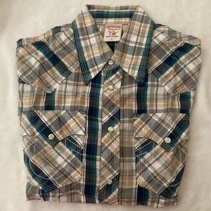 True Religion Long Sleeve Button up